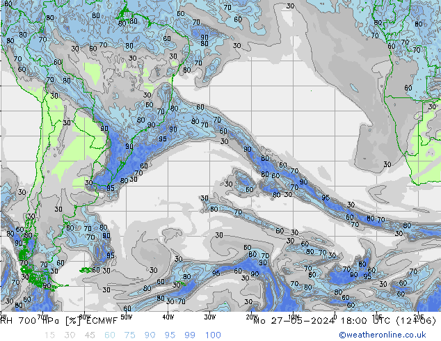 700 hPa Nispi Nem ECMWF Pzt 27.05.2024 18 UTC