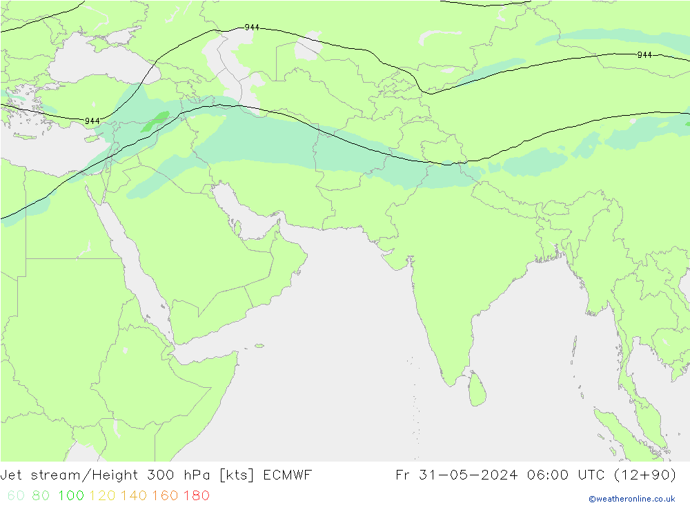 джет ECMWF пт 31.05.2024 06 UTC