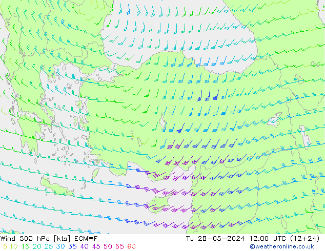  500 hPa ECMWF  28.05.2024 12 UTC