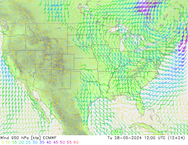  950 hPa ECMWF  28.05.2024 12 UTC