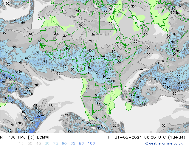 700 hPa Nispi Nem ECMWF Cu 31.05.2024 06 UTC