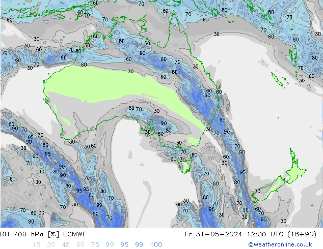 RV 700 hPa ECMWF vr 31.05.2024 12 UTC