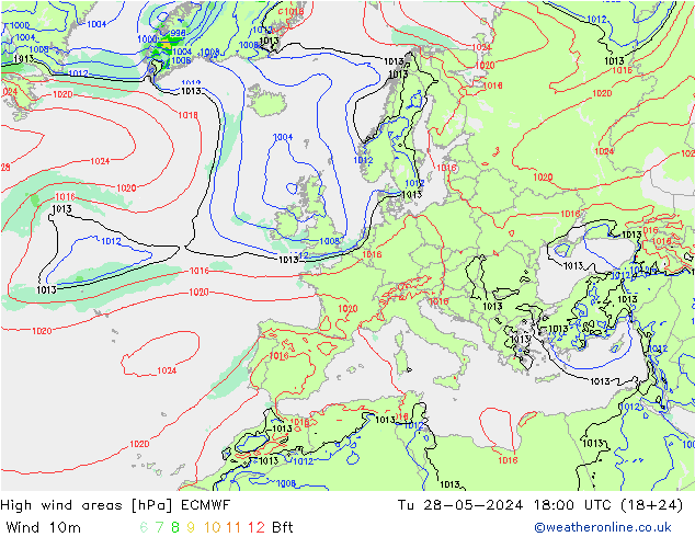 Sturmfelder ECMWF Di 28.05.2024 18 UTC