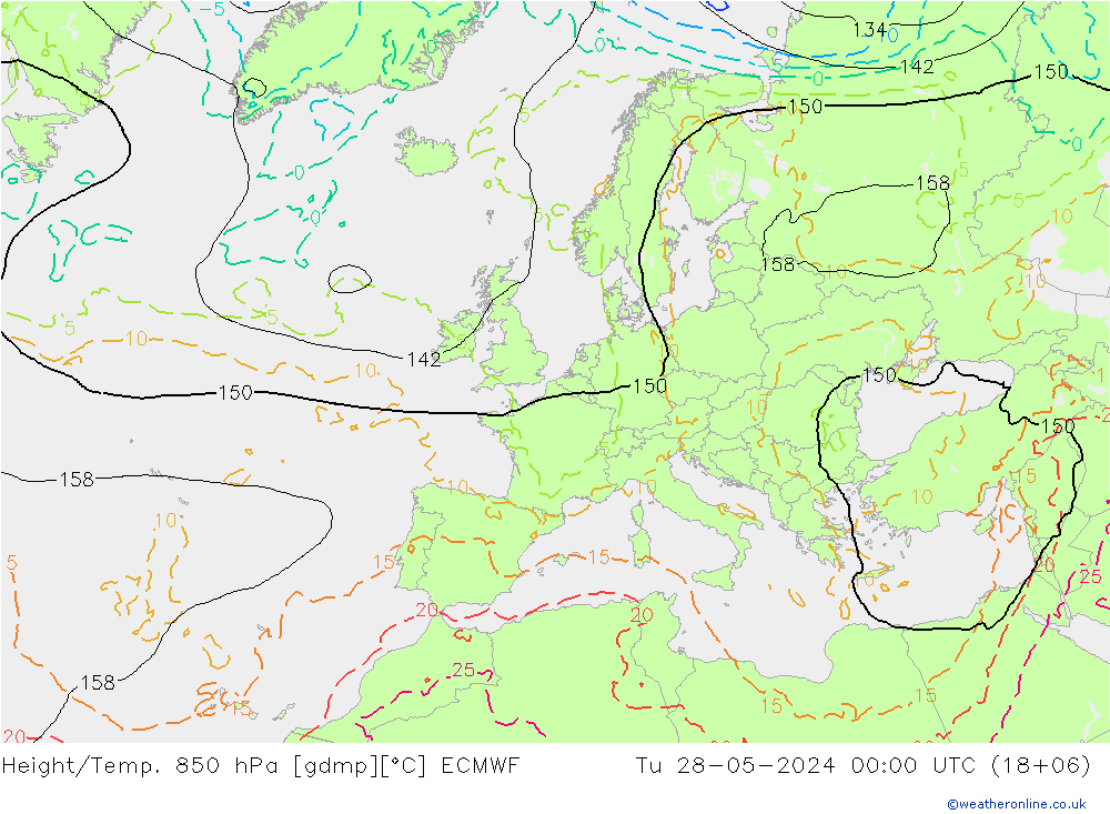 Z500/Rain (+SLP)/Z850 ECMWF mar 28.05.2024 00 UTC