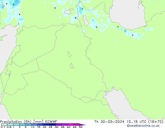 Z500/Rain (+SLP)/Z850 ECMWF jeu 30.05.2024 18 UTC