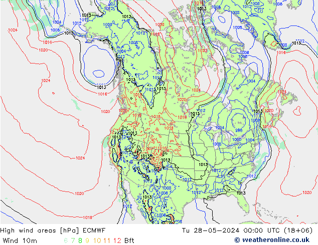 Sturmfelder ECMWF Di 28.05.2024 00 UTC