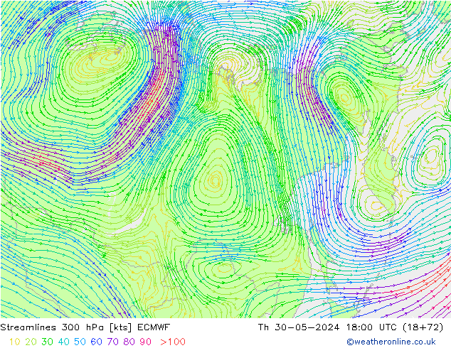  300 hPa ECMWF  30.05.2024 18 UTC