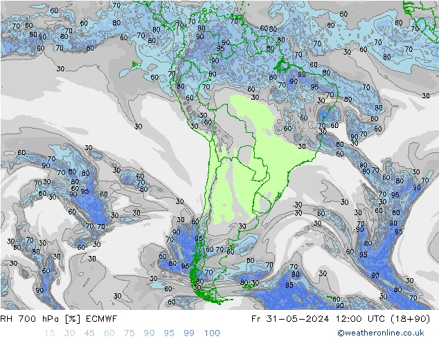 RV 700 hPa ECMWF vr 31.05.2024 12 UTC