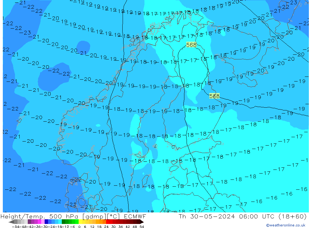 Z500/Regen(+SLP)/Z850 ECMWF do 30.05.2024 06 UTC