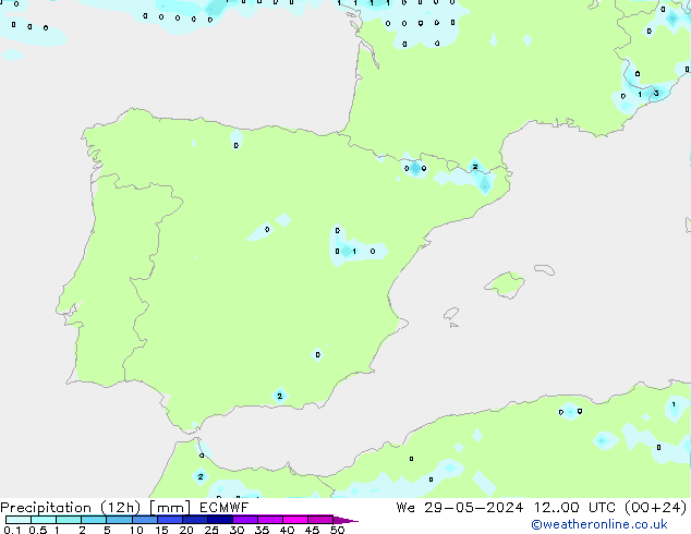  (12h) ECMWF  29.05.2024 00 UTC