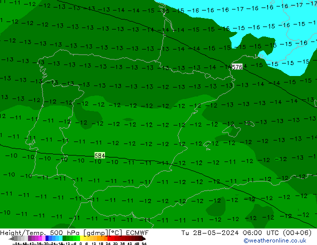 Z500/Rain (+SLP)/Z850 ECMWF Ter 28.05.2024 06 UTC