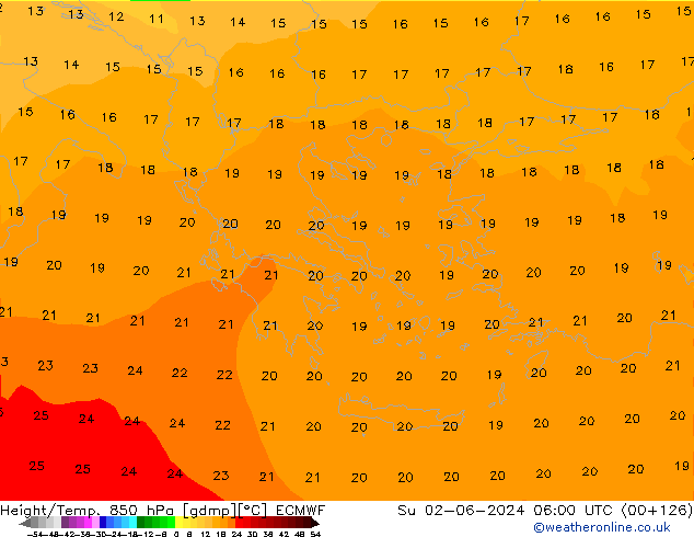 Z500/Rain (+SLP)/Z850 ECMWF Вс 02.06.2024 06 UTC