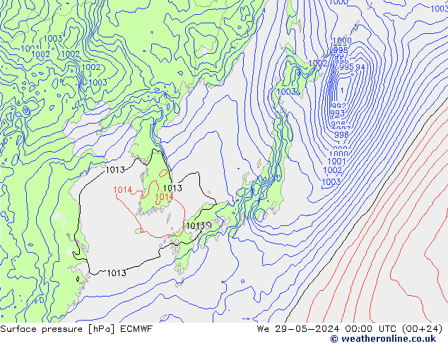      ECMWF  29.05.2024 00 UTC