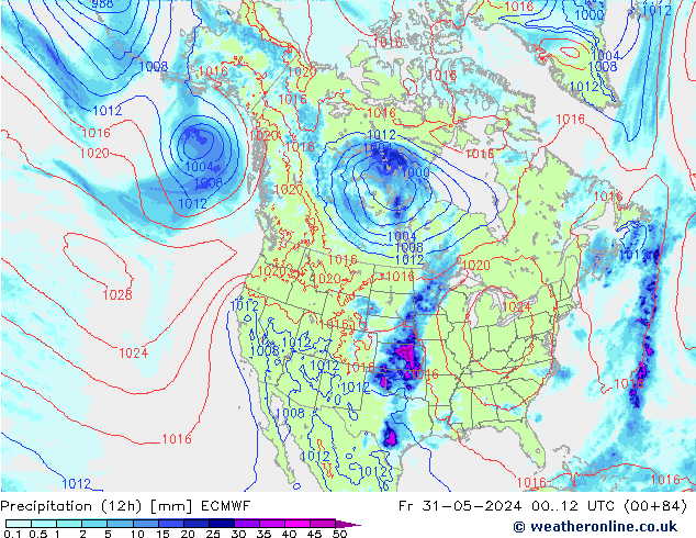  (12h) ECMWF  31.05.2024 12 UTC