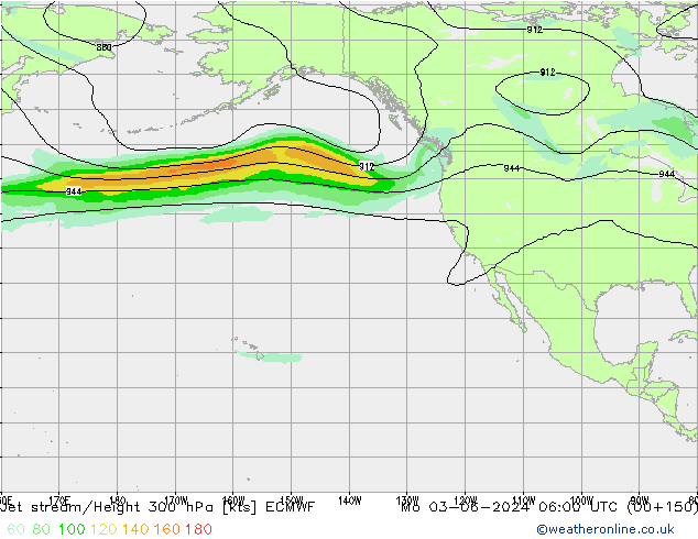 Jet stream ECMWF Seg 03.06.2024 06 UTC