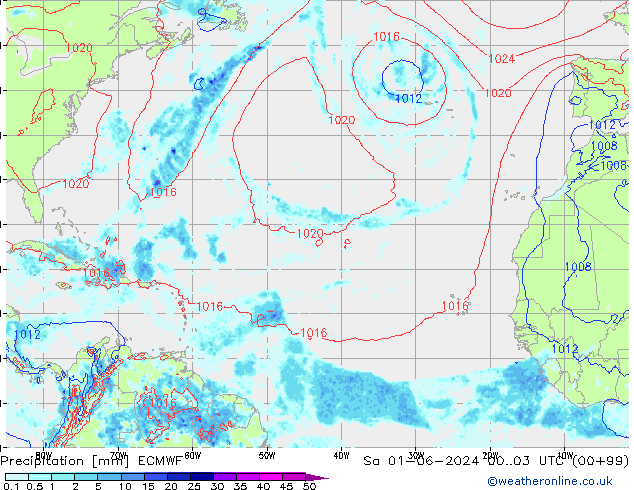 Yağış ECMWF Cts 01.06.2024 03 UTC