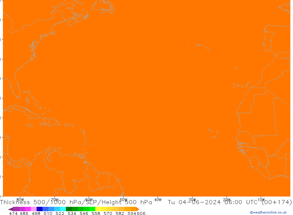 Thck 500-1000hPa ECMWF  04.06.2024 06 UTC