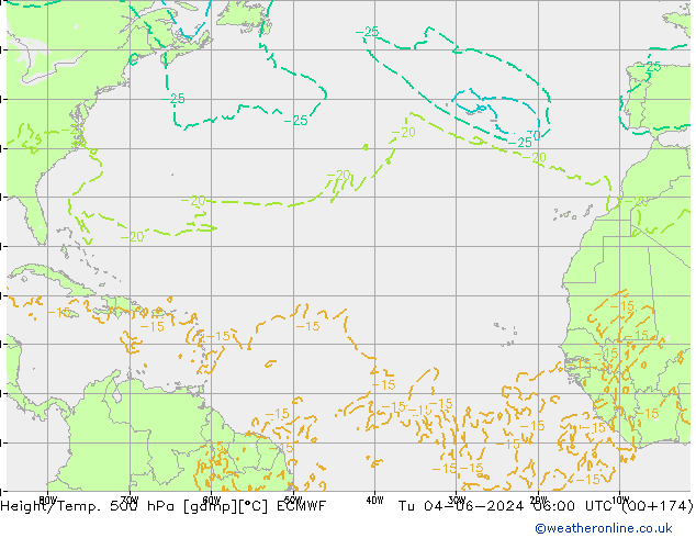 Z500/Rain (+SLP)/Z850 ECMWF  04.06.2024 06 UTC