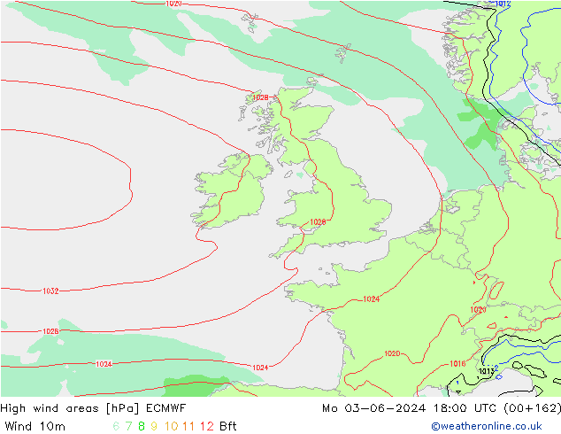 High wind areas ECMWF Seg 03.06.2024 18 UTC