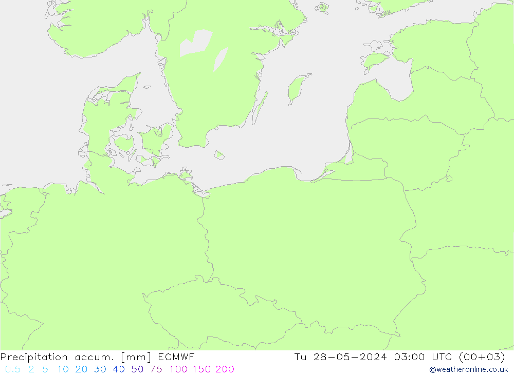 Précipitation accum. ECMWF mar 28.05.2024 03 UTC