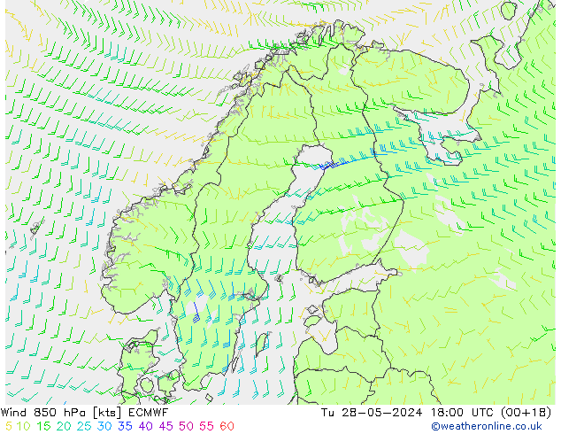  850 hPa ECMWF  28.05.2024 18 UTC