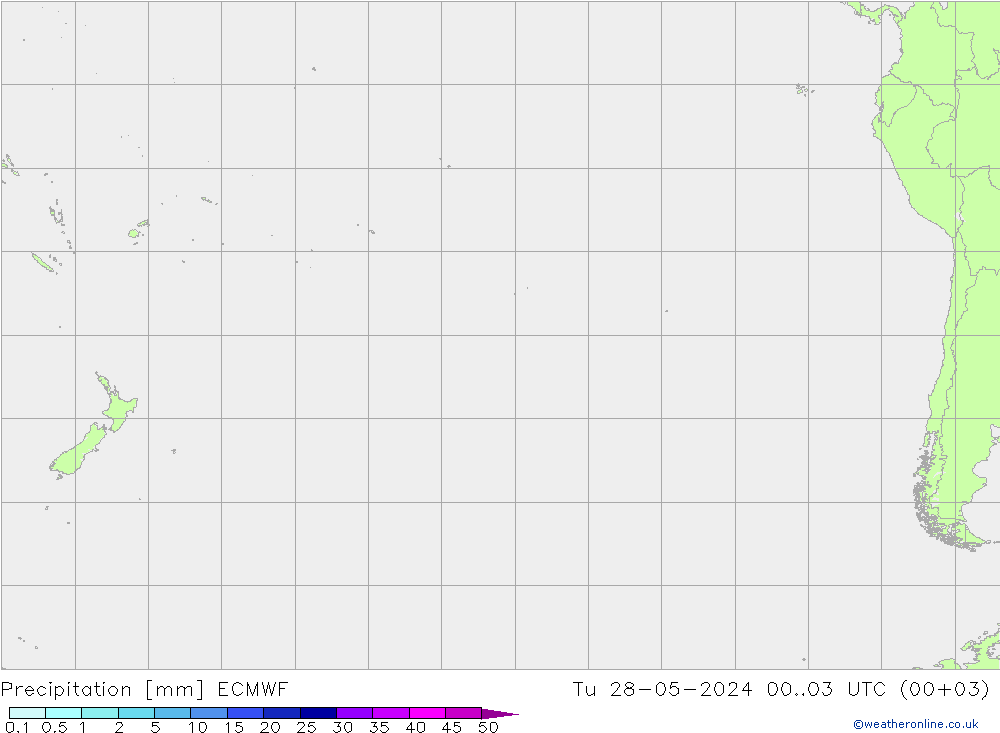 Précipitation ECMWF mar 28.05.2024 03 UTC