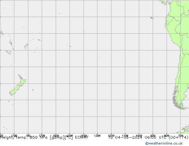 Z500/Regen(+SLP)/Z850 ECMWF di 04.06.2024 06 UTC