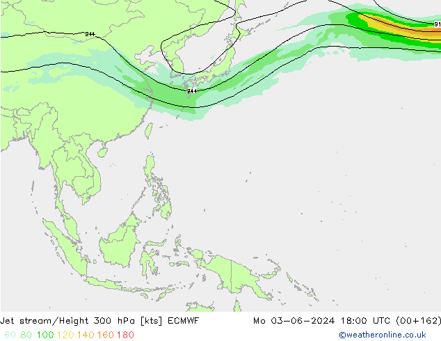 джет ECMWF пн 03.06.2024 18 UTC