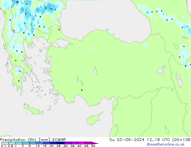 Z500/Rain (+SLP)/Z850 ECMWF nie. 02.06.2024 18 UTC