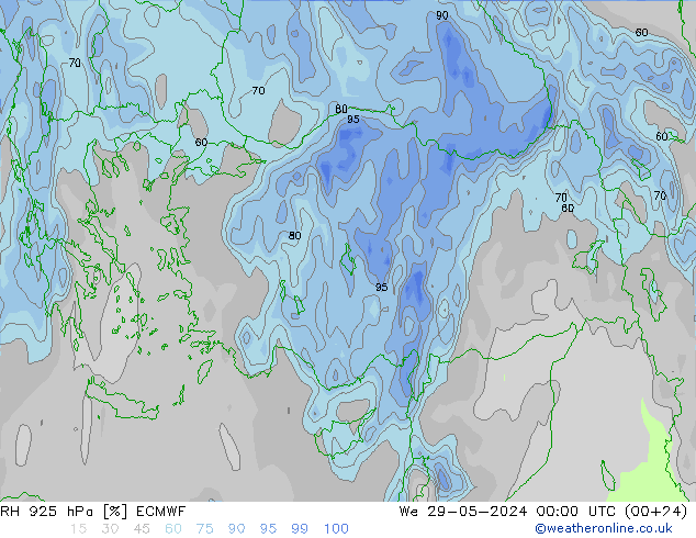 RV 925 hPa ECMWF wo 29.05.2024 00 UTC