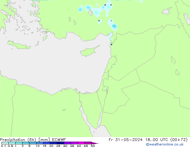 Z500/Rain (+SLP)/Z850 ECMWF ven 31.05.2024 00 UTC