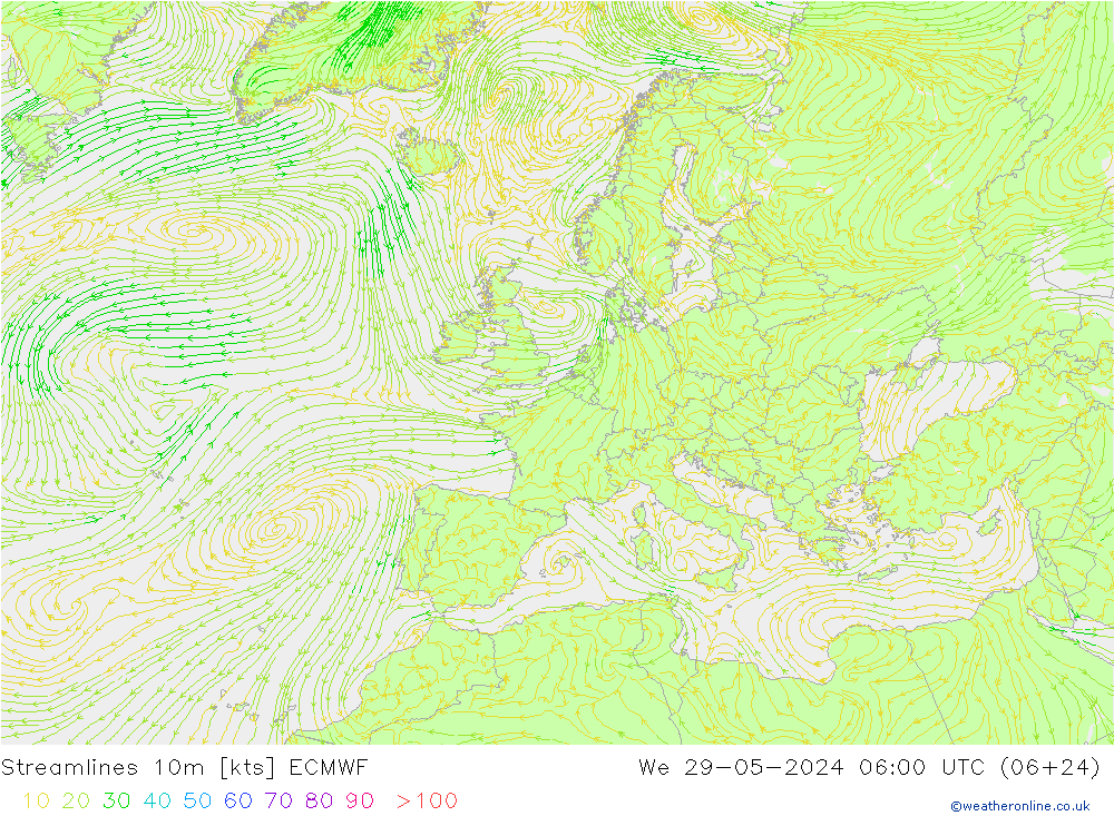  10m ECMWF  29.05.2024 06 UTC