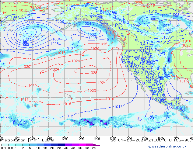 precipitação ECMWF Sáb 01.06.2024 00 UTC