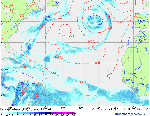  (6h) ECMWF  31.05.2024 00 UTC