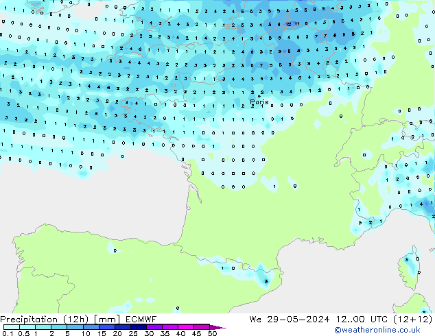  (12h) ECMWF  29.05.2024 00 UTC