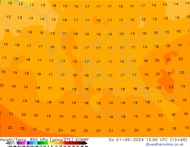 Z500/Rain (+SLP)/Z850 ECMWF sam 01.06.2024 12 UTC