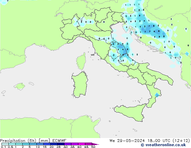 Z500/Regen(+SLP)/Z850 ECMWF wo 29.05.2024 00 UTC