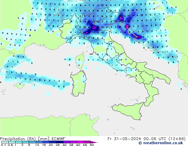 Z500/Rain (+SLP)/Z850 ECMWF пт 31.05.2024 06 UTC