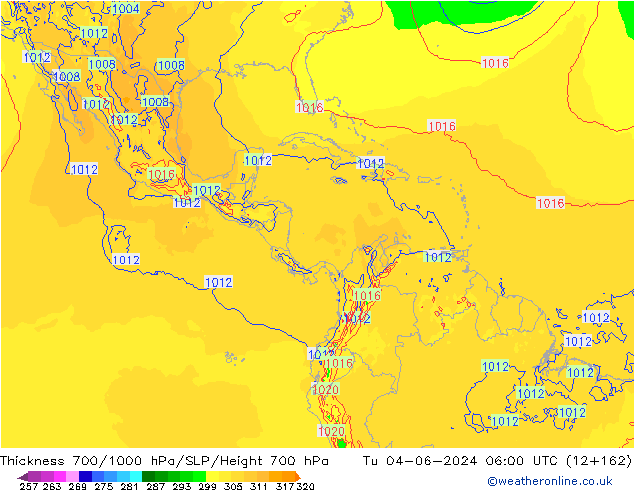 Thck 700-1000 hPa ECMWF  04.06.2024 06 UTC