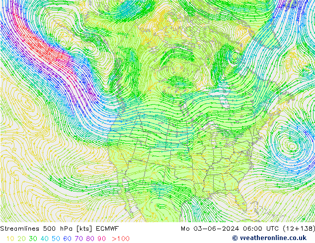  500 hPa ECMWF  03.06.2024 06 UTC