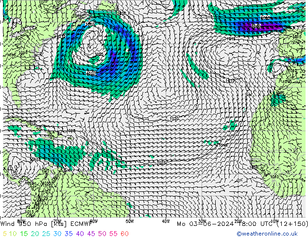  950 hPa ECMWF  03.06.2024 18 UTC