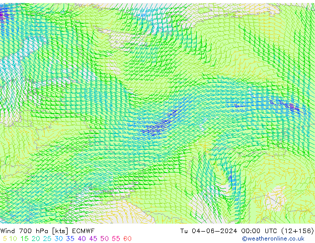  700 hPa ECMWF  04.06.2024 00 UTC