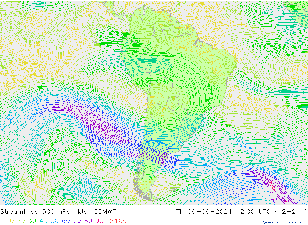  500 hPa ECMWF  06.06.2024 12 UTC