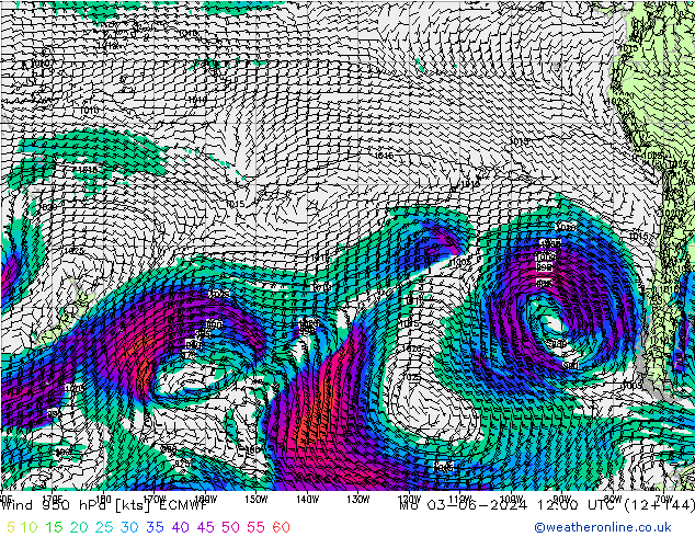  950 hPa ECMWF  03.06.2024 12 UTC