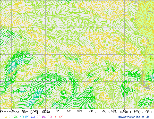 Rüzgar 10m ECMWF Çar 29.05.2024 06 UTC