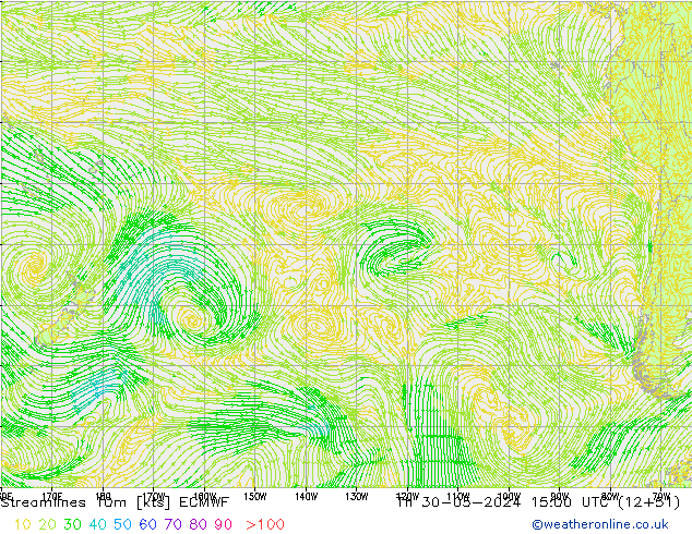 Rüzgar 10m ECMWF Per 30.05.2024 15 UTC