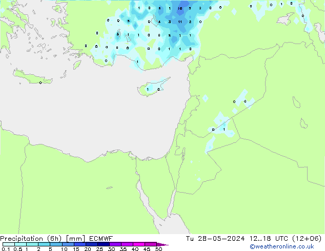 Z500/Rain (+SLP)/Z850 ECMWF Tu 28.05.2024 18 UTC