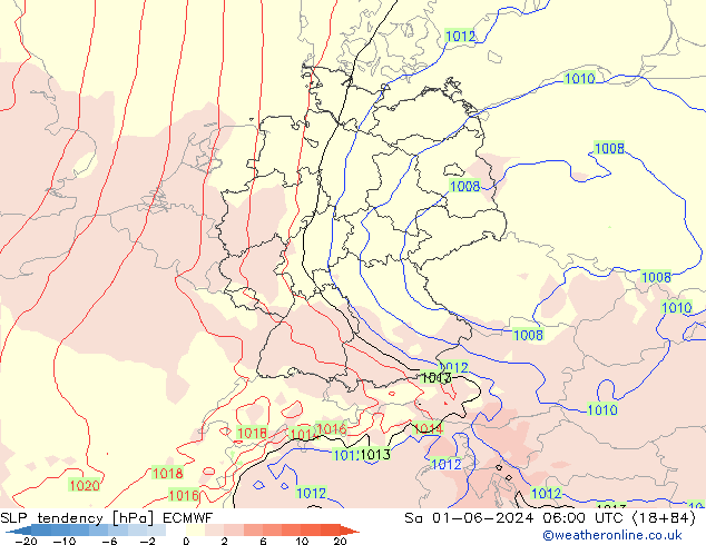 Y. Basıncı eğilimi ECMWF Cts 01.06.2024 06 UTC