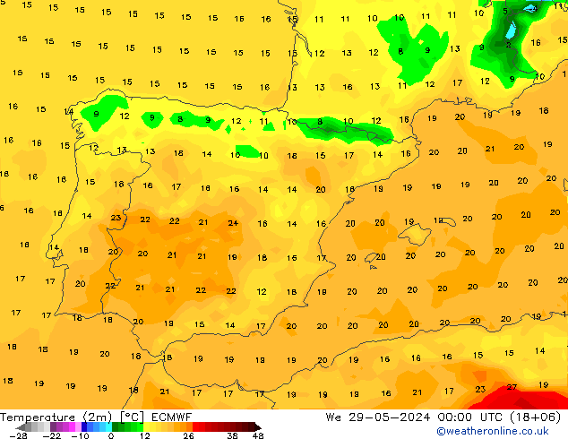     ECMWF  29.05.2024 00 UTC