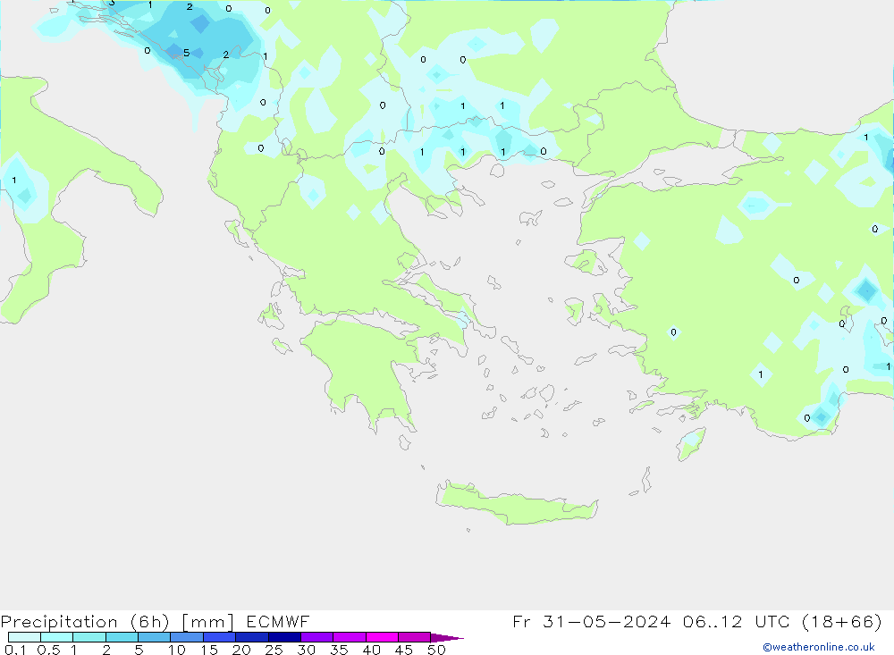 Z500/Rain (+SLP)/Z850 ECMWF Fr 31.05.2024 12 UTC